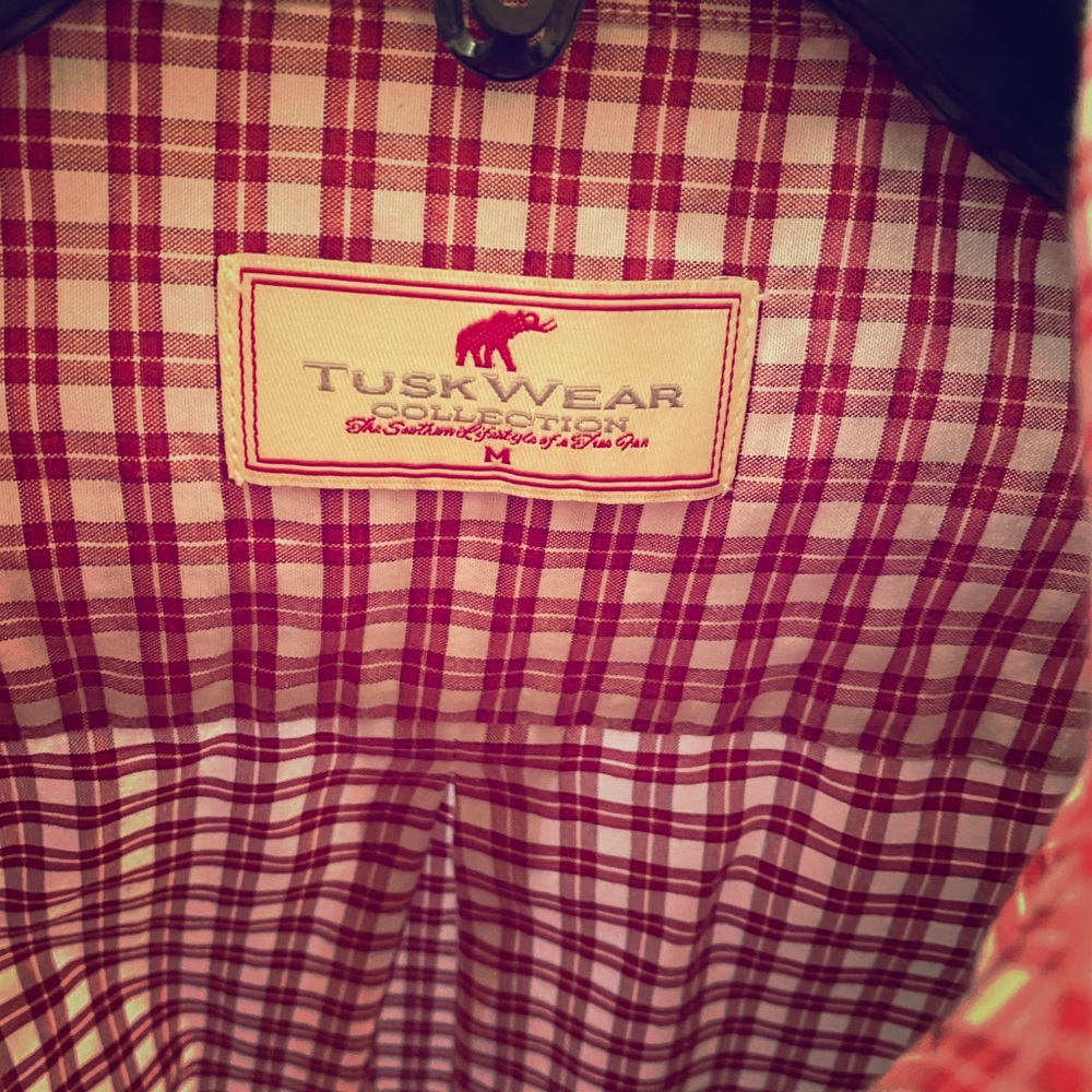 Medium university of Alabama game day button down